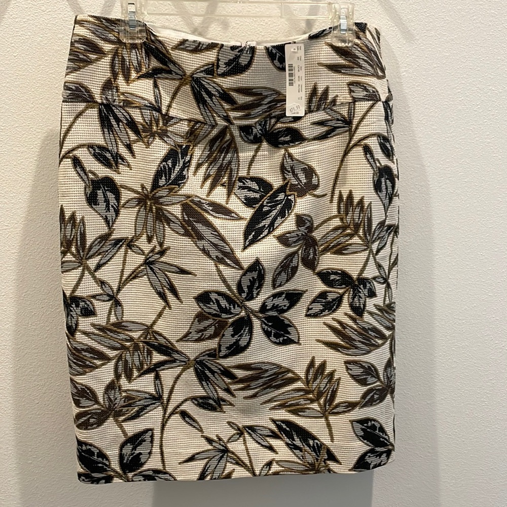 JCrew Floral Pencil Skirt